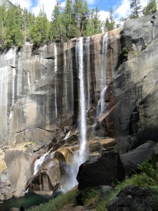 Vernal Falls - this was halfway up.  We ended up at the top of the falls. 